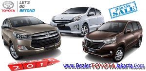 Promo Akhir Tahun Toyota Jakarta 2015
