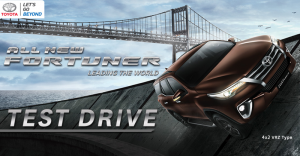 Test Drive Toyota Fortuner 2016